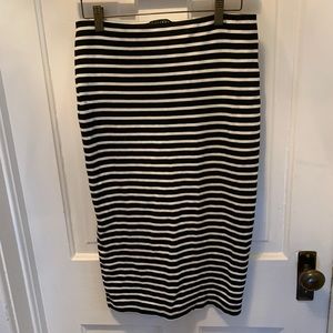 Sanctuary midi striped skirt